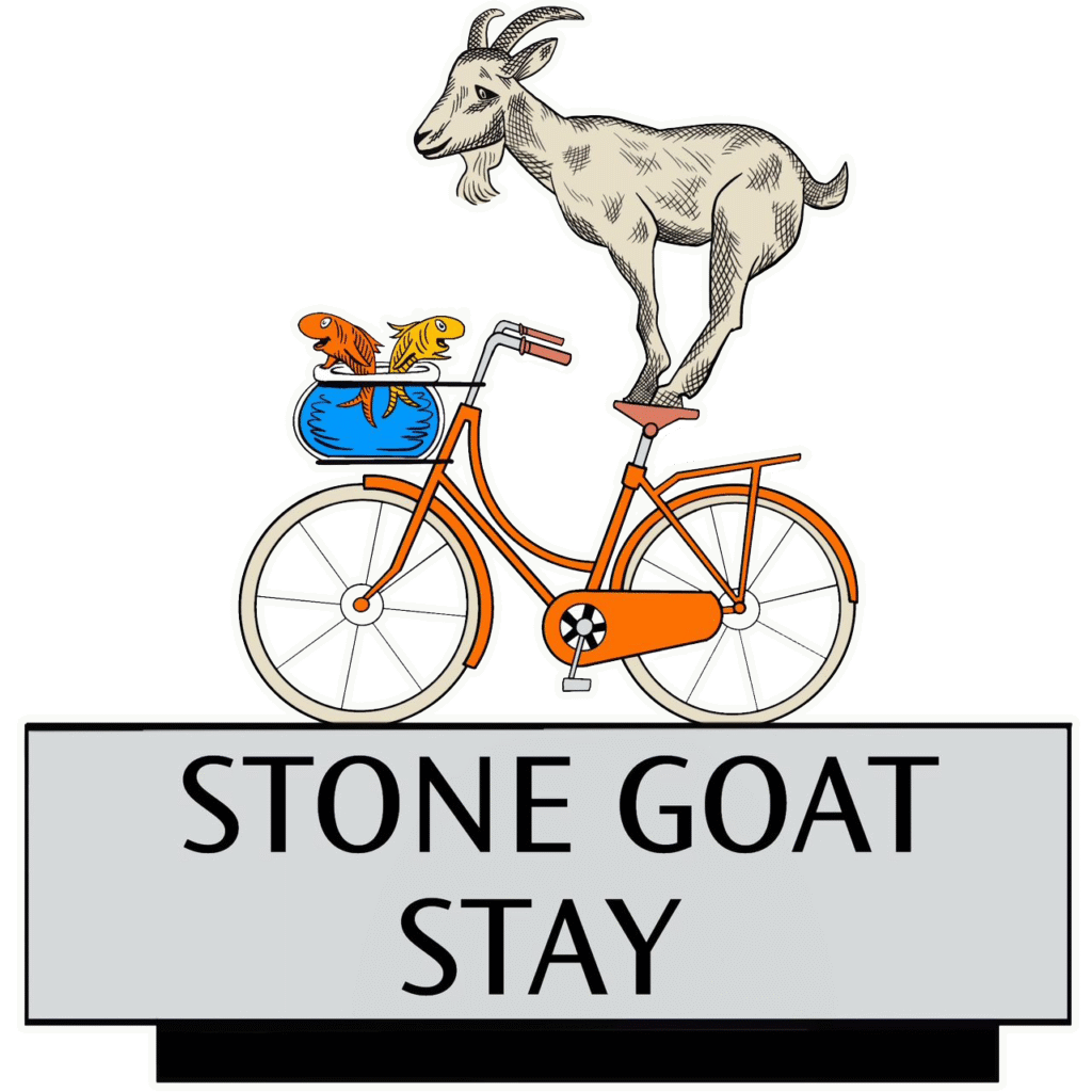 Stone goat logo