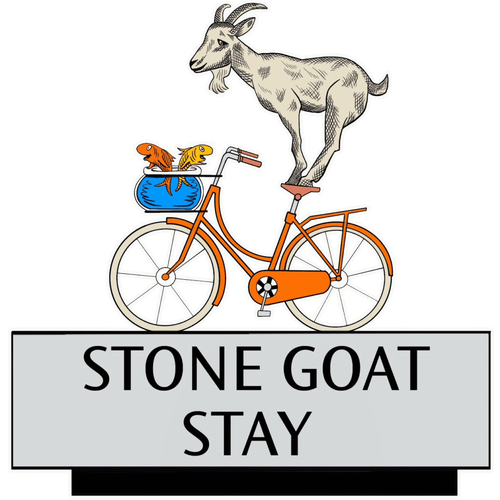 Stone goat logo